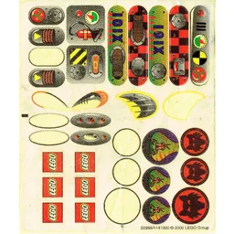 Sticker Sheet for Set 2904-1