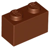 Brick 1 x 2 / Reddish Brown