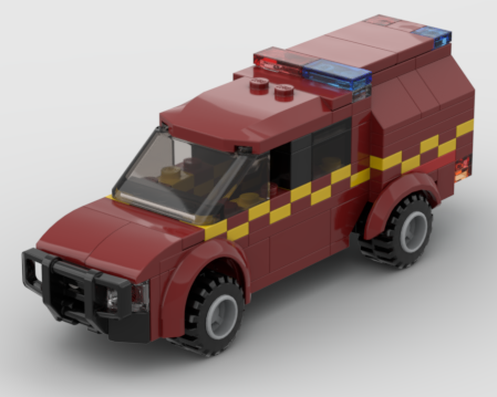 Lego Fire + Rescue New South Wales Duty Commander vehicle