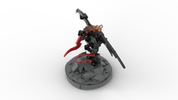 Tiny balrog with stand