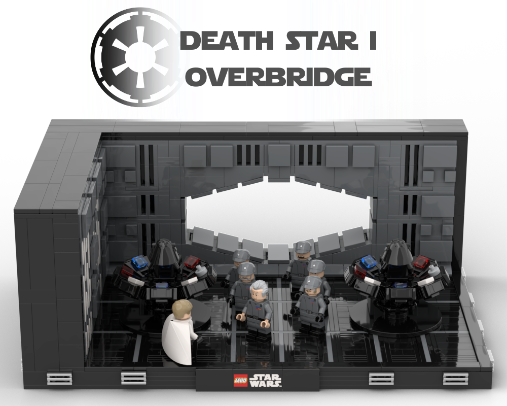 Lego Death Star I Overbridge Diorama