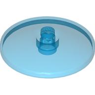 Lego Dish 4 x 4 Inverted [Radar] / Trans-Dark Blue