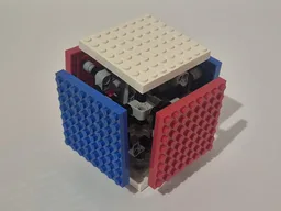 Hinged cube