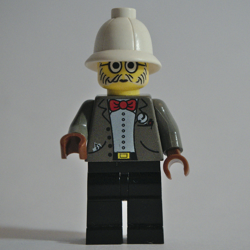 Lego Dr. Kilroy in Dark Gray Suit