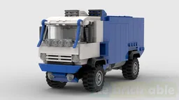 Dakar rally truck