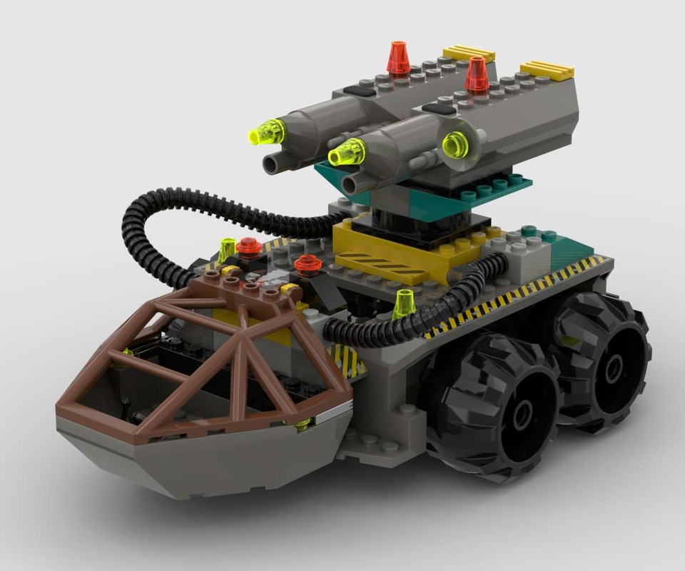 Lego Upgraded Heavy Lasercutter