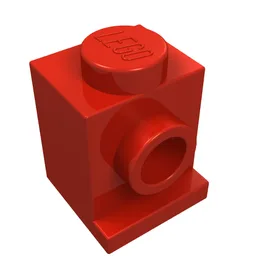 Brick Special 1 x 1 with Headlight / Red