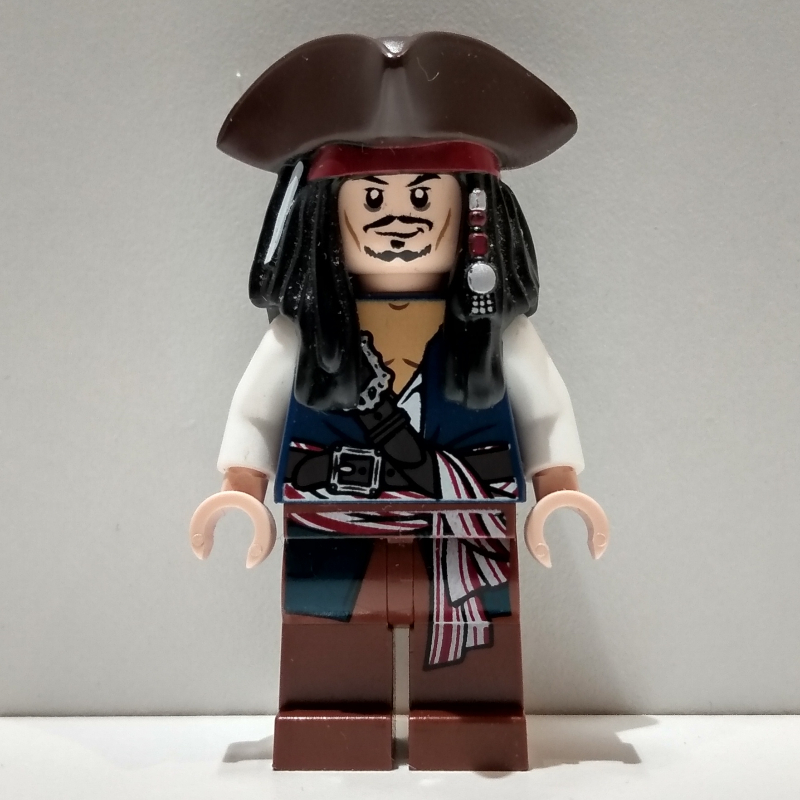 Lego Captain Jack Sparrow with Tricorne Hat
