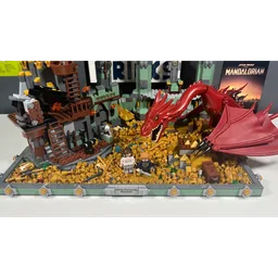The Lonely Mountain display base