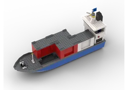 Overseas Container Ship
