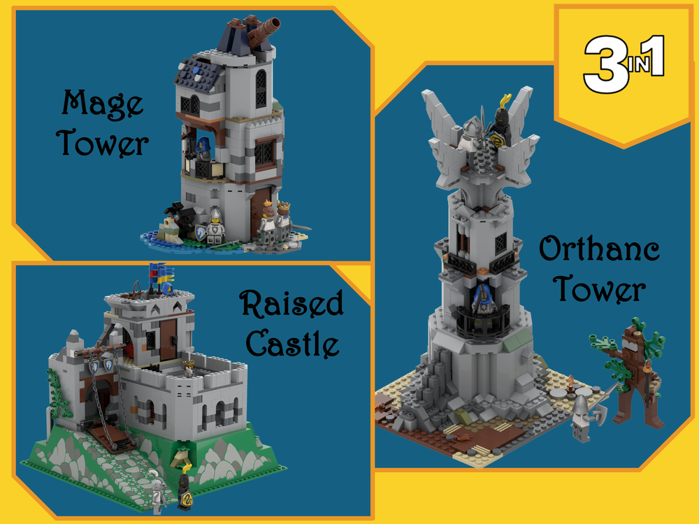 Lego 31168 31168 3in1 - Medieval buildings pack 3