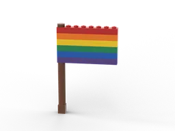Gay pride flag