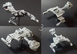 Star Trek Klingon D-7 Micro
