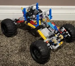 RC rock crawler with XL motors!