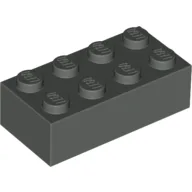 Brick 2 x 4 / Dark Gray