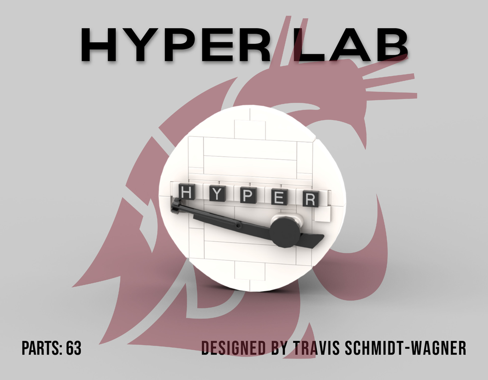 Lego Washington State University- Hyper Lab Logo