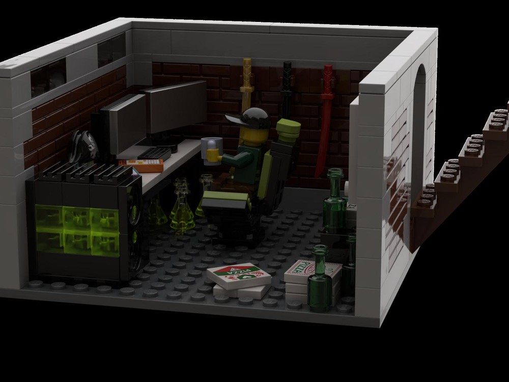 Lego Hacker's Den