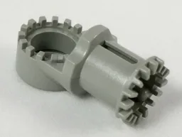 Technic Axle and Pin Connector Toggle Joint Toothed [with Slots]