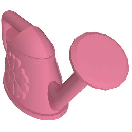 Lego Fabuland, Equipment Watering Can / Medium Dark Pink