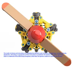 5 Cylinder Radial Engine