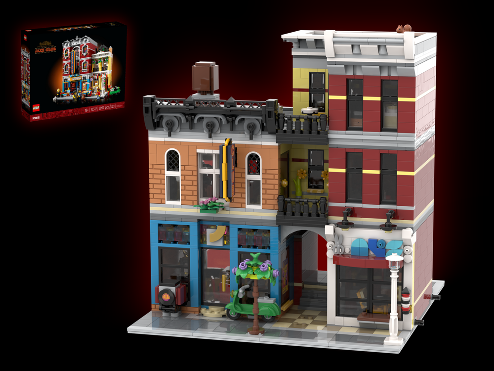 Lego Manager's Office - 10312 Jazz Club Alternative Build