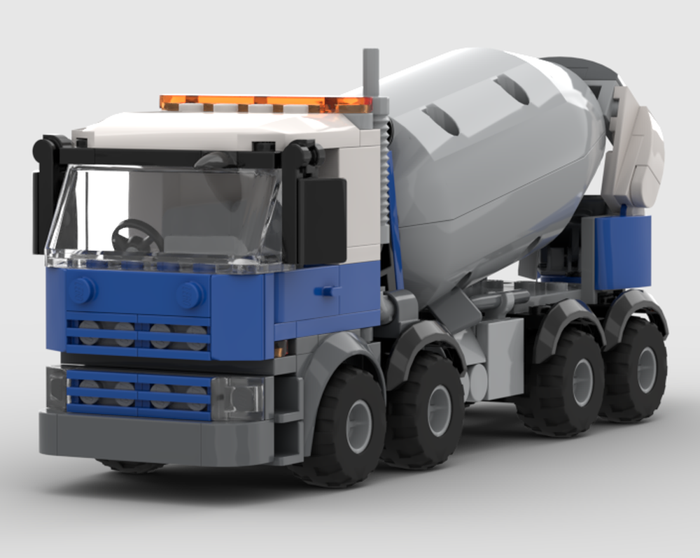 Lego Cement Mixer Truck