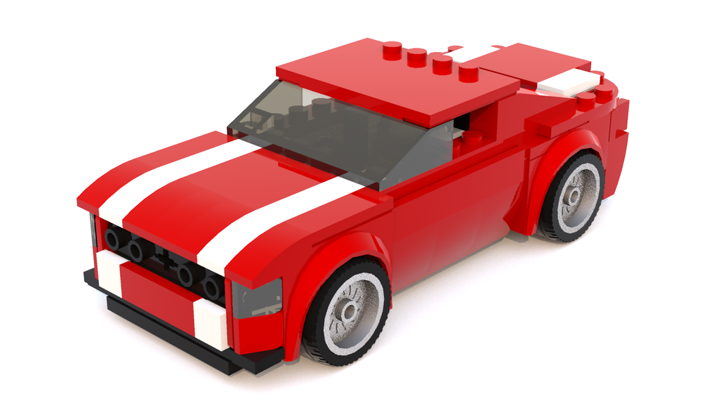 Lego 7-Wide Ford Mustang