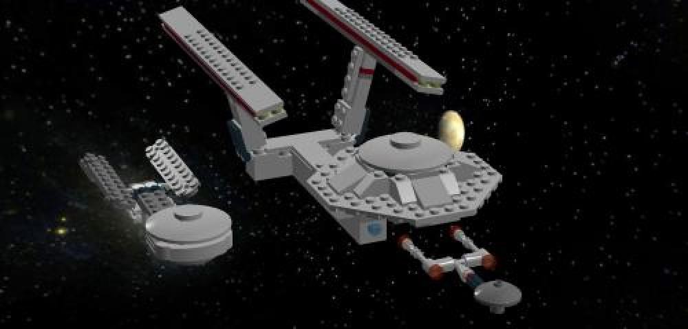 Lego USS Starfleet 75019 alternate build