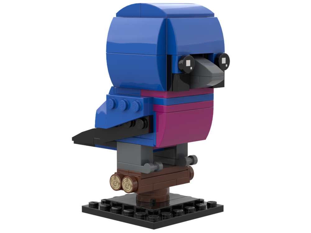 Lego Banded Cotinga: Birdheadz