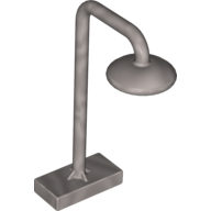 Lego Duplo Shower Head on Stand / Flat Silver