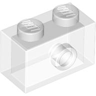 Lego Brick Special 1 x 2 with 1 Center Stud on 1 Side, No Bottom Stud Holder