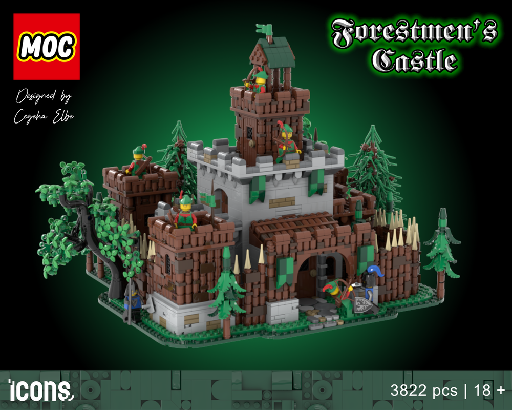 Lego Forestmen's castle