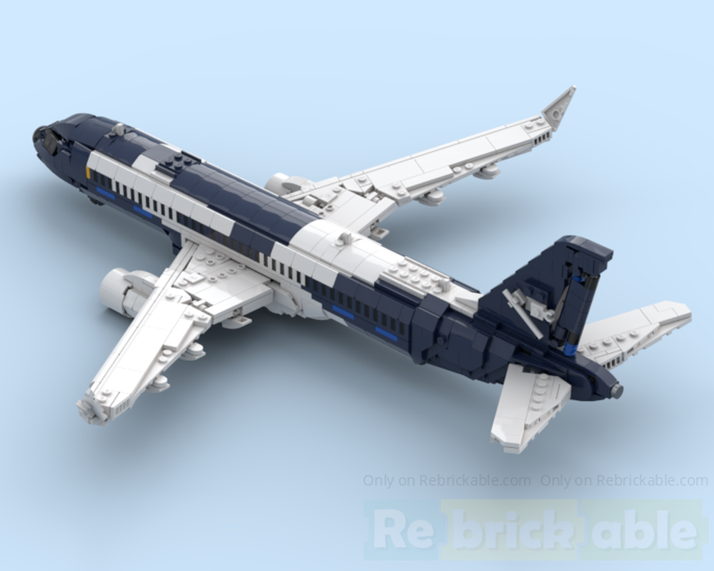 Lego Lufthansa 100 Years livery Airbus A320 NEO