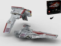 2-in-1 Alternate Builds Bundle - 75404 Acclamator-Class Assault Ship