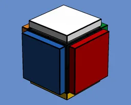 Fully Functional 1x1x1 Rubik's Cube