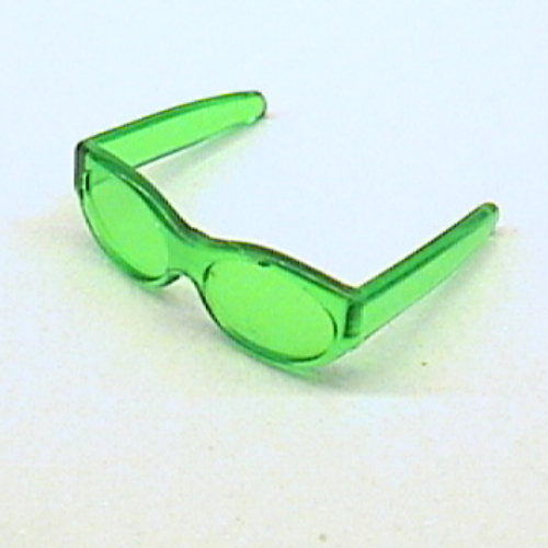 Lego Scala, Equipment Sunglasses / Trans-Green