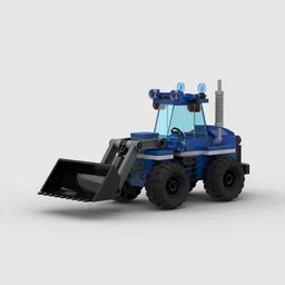 Lego City THW Front-end Loader