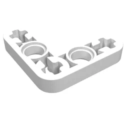 Technic Beam 3 x 3 L-Shape Thin / White