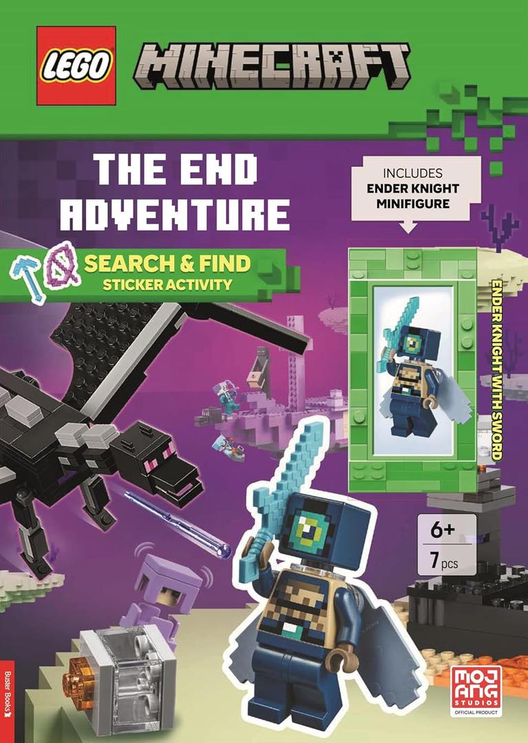 Lego Minecraft: The End Adventure: Search & Find Sticker Activity