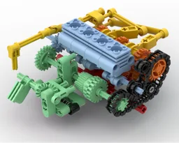 drivetrain with working clutch