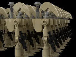 Buildable B1 battle droid (mini)