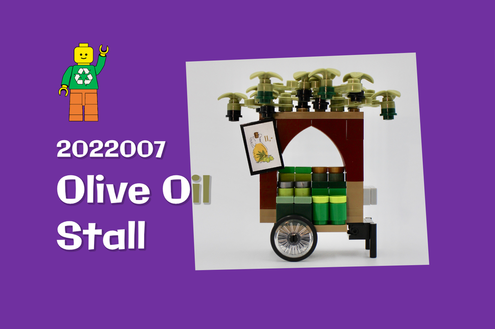 Lego Olive Oil Stall