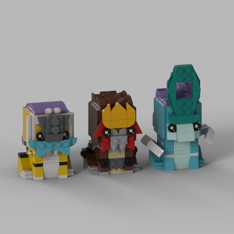 Lego Legendary Beasts (Pokemon)