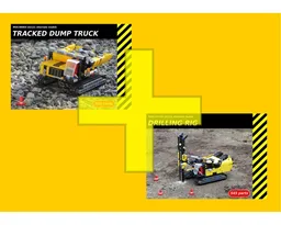 42121 alternates - Tracked Dump Truck and Drilling Rig