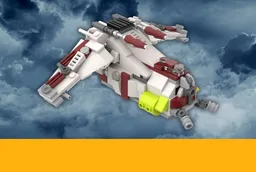 Mini Republic Gunship LAAT/i (with Opening Doors)