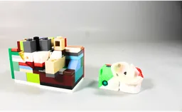 100% lego rubiks cube