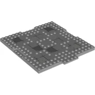 Plate Special 16 x 17 x 2/3 with 1 x 4 Recessed with Stones Print / Light Bluish Gray