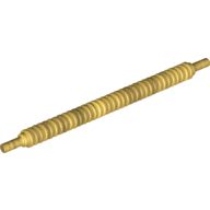 Lego Flexible Ribbed Hose 12L / Pearl Gold
