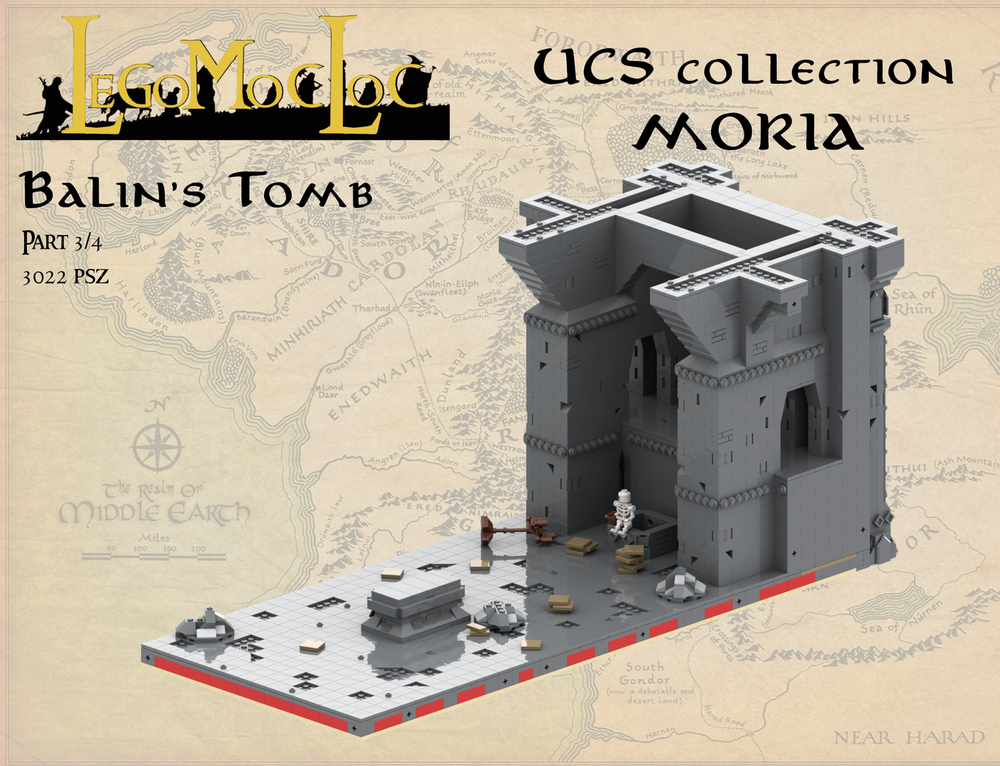 Lego UCS Moria - Balin's Tomb - part 3/4