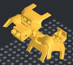 Bright Light Orange Wyvern 76202 4 to 1